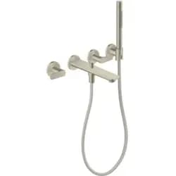 AXOR 49481820 3-Loch Fertigset Wannemisch.Wand UP - Silber