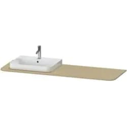 Duravit Konsole „Happy D.2 Plus“, links in Mediterrane Eiche