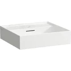 Waschtisch Laufen Kartell 500x460mm, weiß, mit Überlauf, 1 Hahnloch mittig