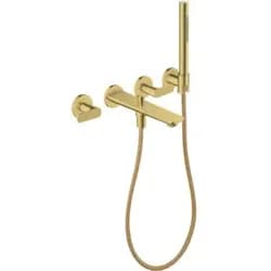 AXOR 49481990 3-Loch Fertigset Wannemisch.Wand UP - Gold