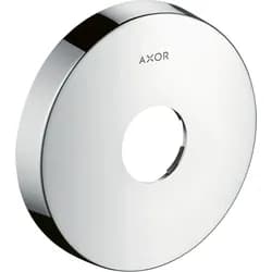 Verlängerungsrosette ibox universal rund, 1-Loch, chrom
