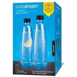 Glass bottle DUO Pack of 2