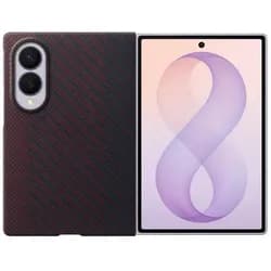 Galaxy Z Fold8 Carbon Magnet Case - Violet