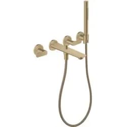 AXOR 49481140 3-Loch Fertigset Wannemisch.Wand UP - Bronze