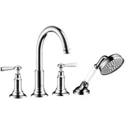 AXOR 16550820 4-Loch Wannenarmatur Axor Montreux - Silber