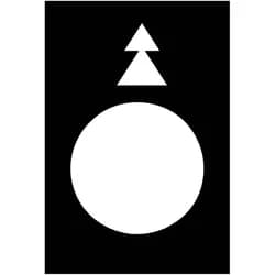 Schneider Electric Symbolschild ZB2BY2912