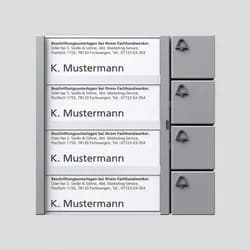 Siedle&Söhne Bus-Tasten-Modul BTM 650-04 SM