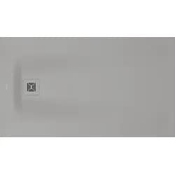 Duravit Rechteck-Duschwanne Sustano 140x80x3cm, hellgrau matt