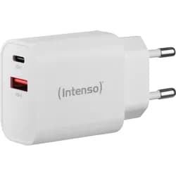 Intenso 30W USB-A, USB-C Ladegerät, weiß