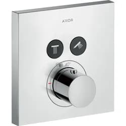 hansgrohe Fertigset ShowerSelect Square UP-THM, eckig, 2 Verbraucher, chrom