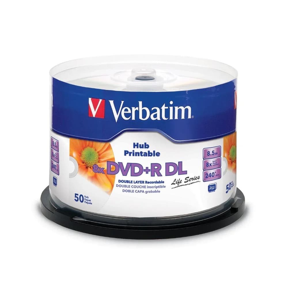 Verbatim DVD+R 50 Stück Spindel