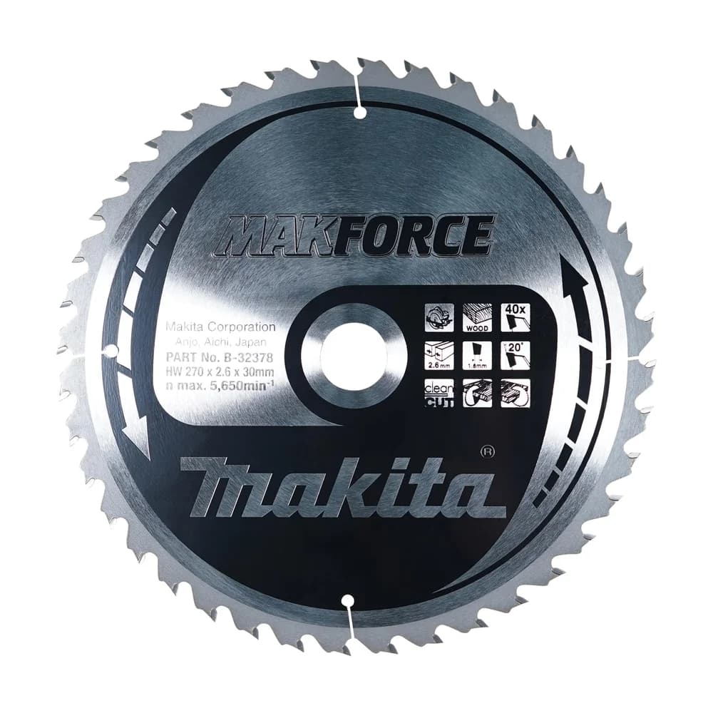 Makita Sägebblatt MAKFORCE 270x30x40Z
