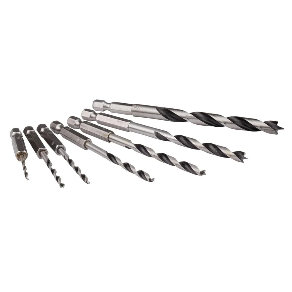 Makita Holzbohrer-Set 7tlg 1/4