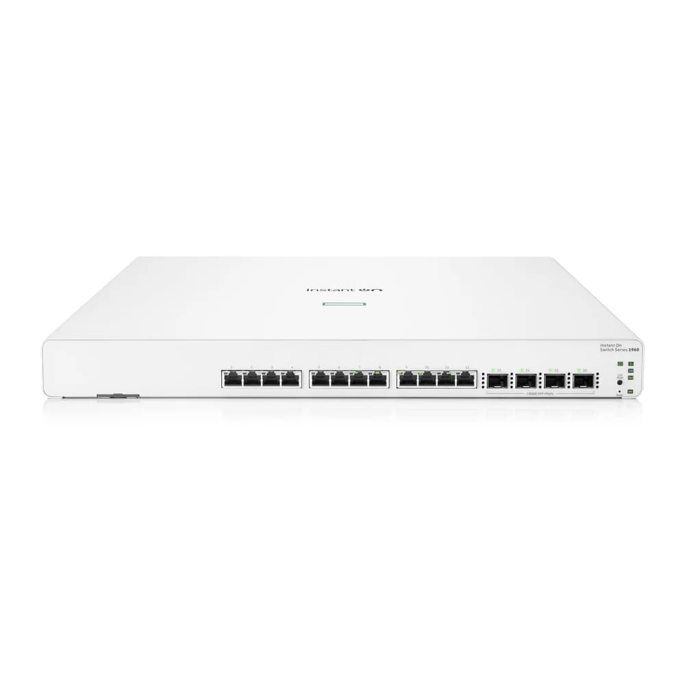 HPE Instant On 1960 12XGT 4SFP+ Switch