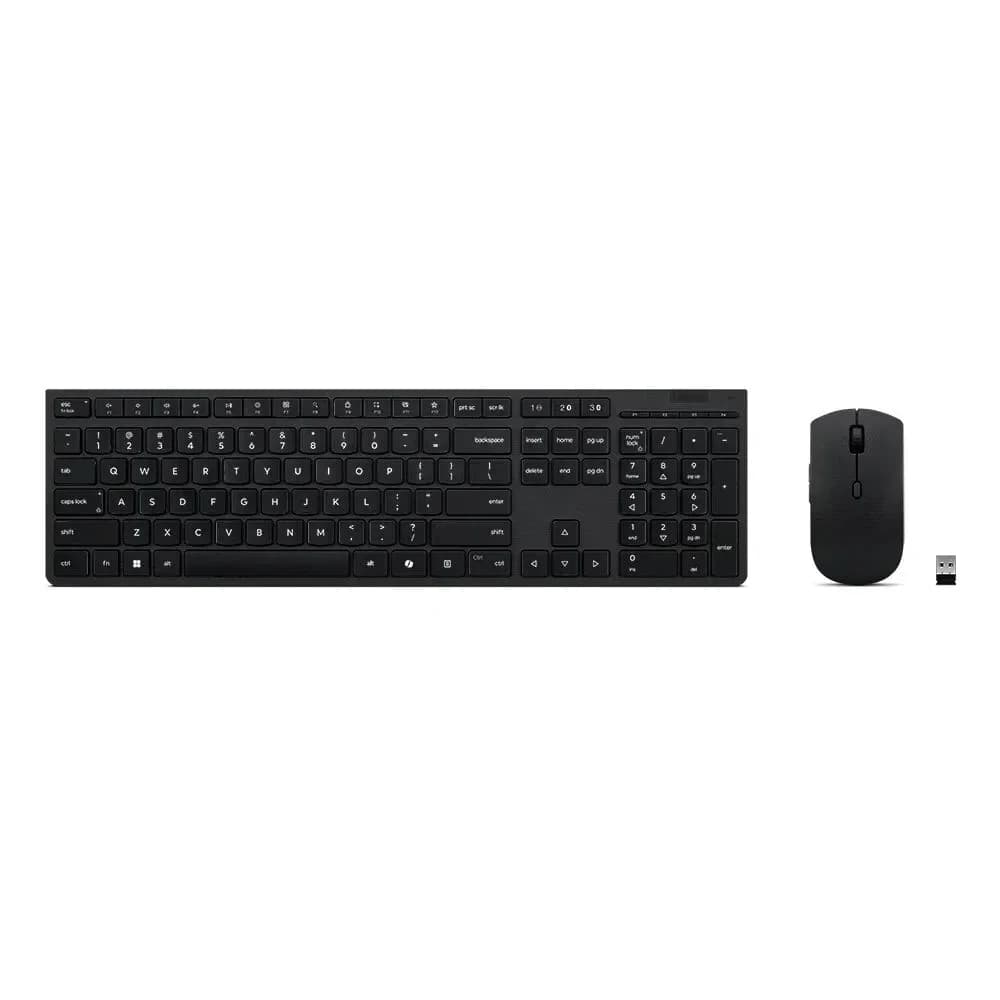 LENOVO - B2B 4X31R64328 Tastatur & Maus Set, Schwarz