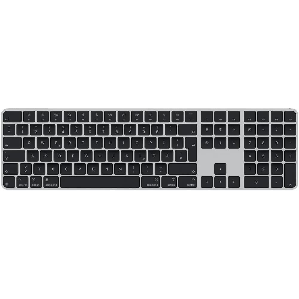 Apple Magic Keyboard mit Touch ID (DE) (schwarze Tasten)
