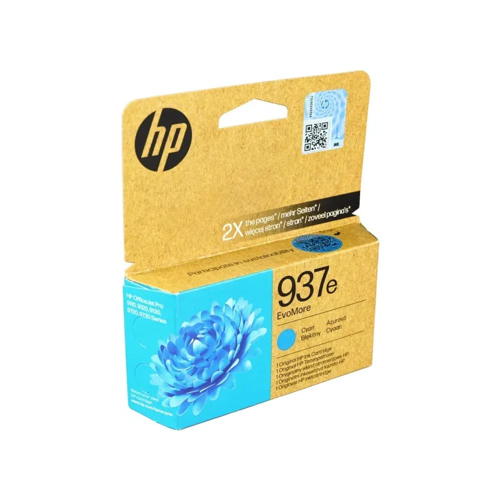 HP 937e Patrone Original cyan