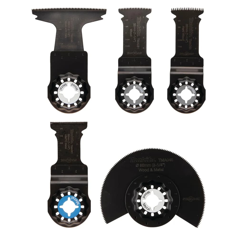 Makita E-24935 Multitool STARLOCK Set 5-tlg.