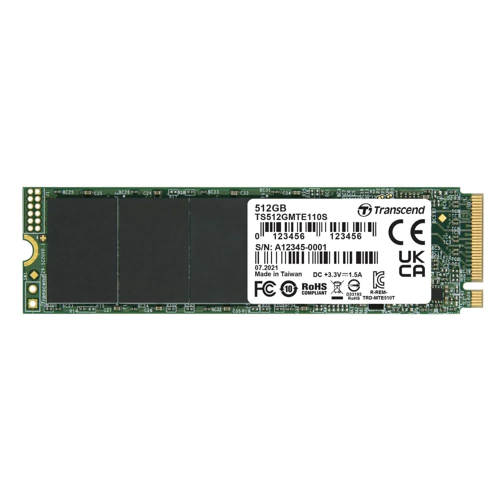 Transcend MTE110S M.2 SSD - 512 GB