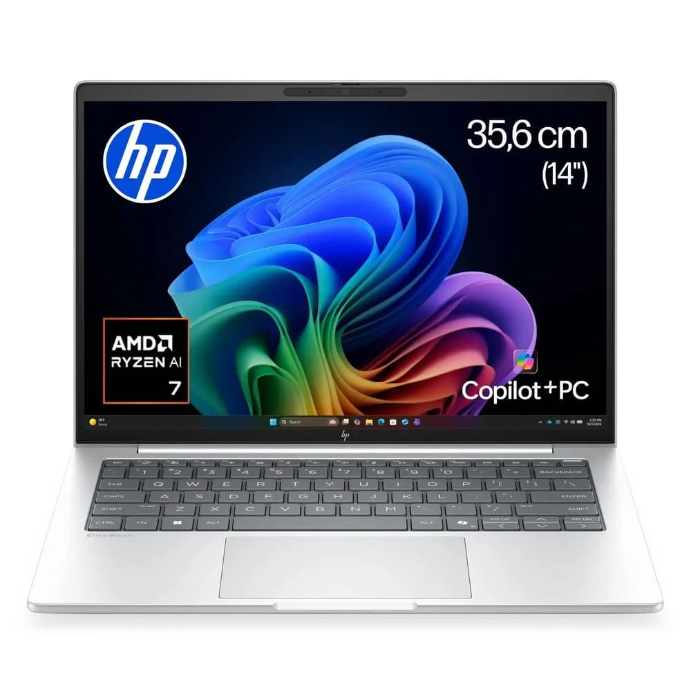 HP EliteBook 8 G2a, (14"), Ryzen AI 7 450, 32GB, 1TB, W11P