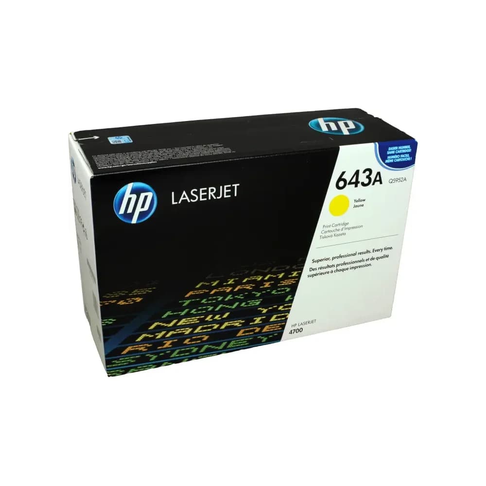 HP Toner 643A gelb