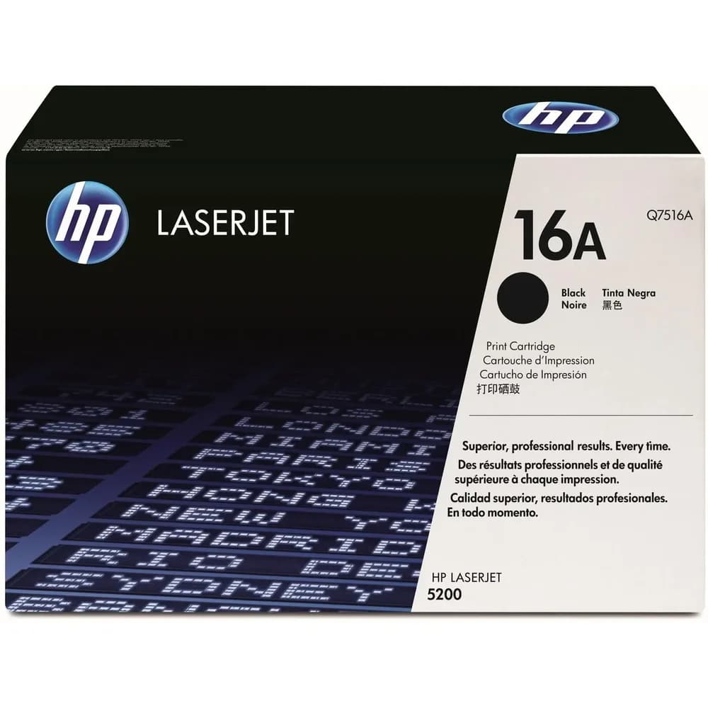 HP Toner Q7516A 16A schwarz
