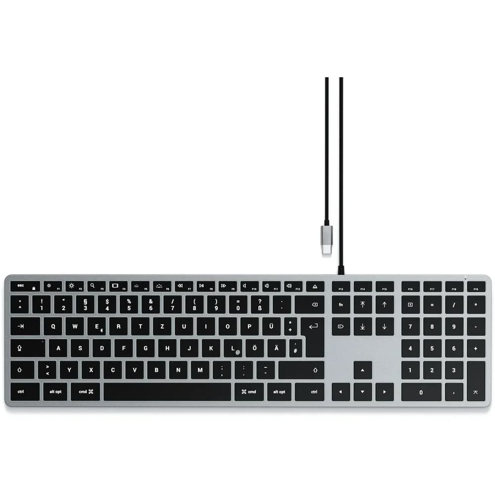 Slim W3 - Tastatur - Deutsch - Schwarz