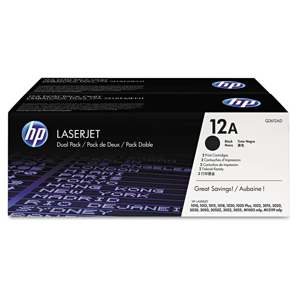 HP Toner Q2612AD black