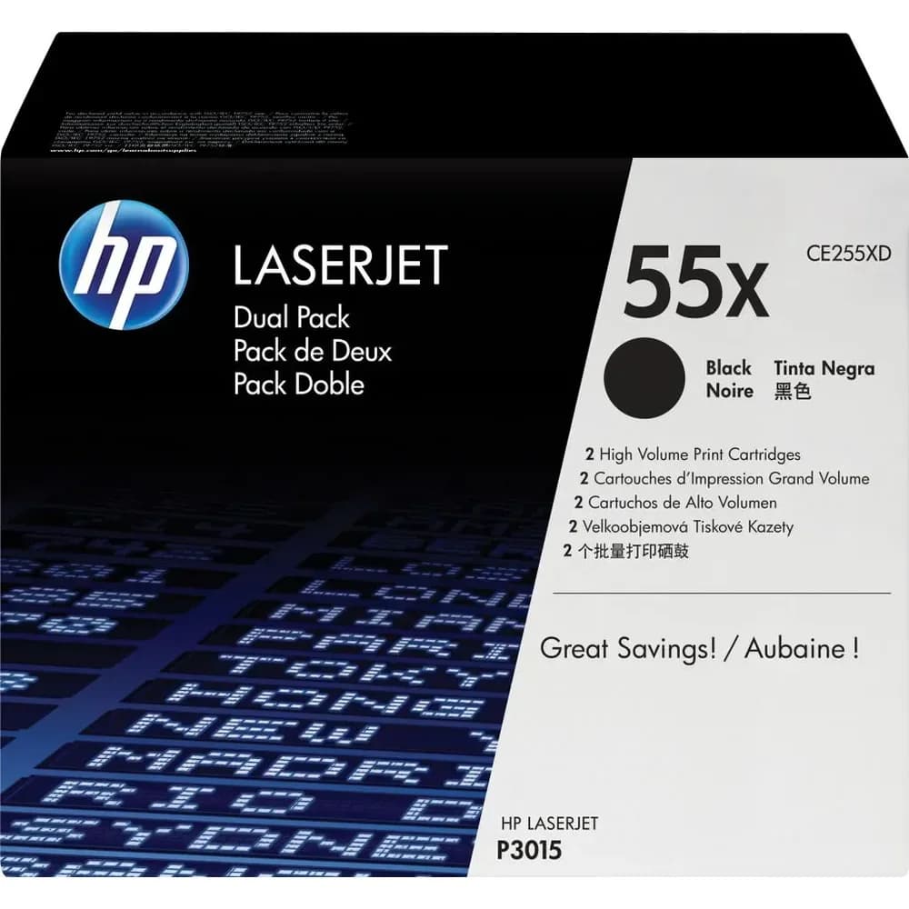HP, Toner, 55x (BK)