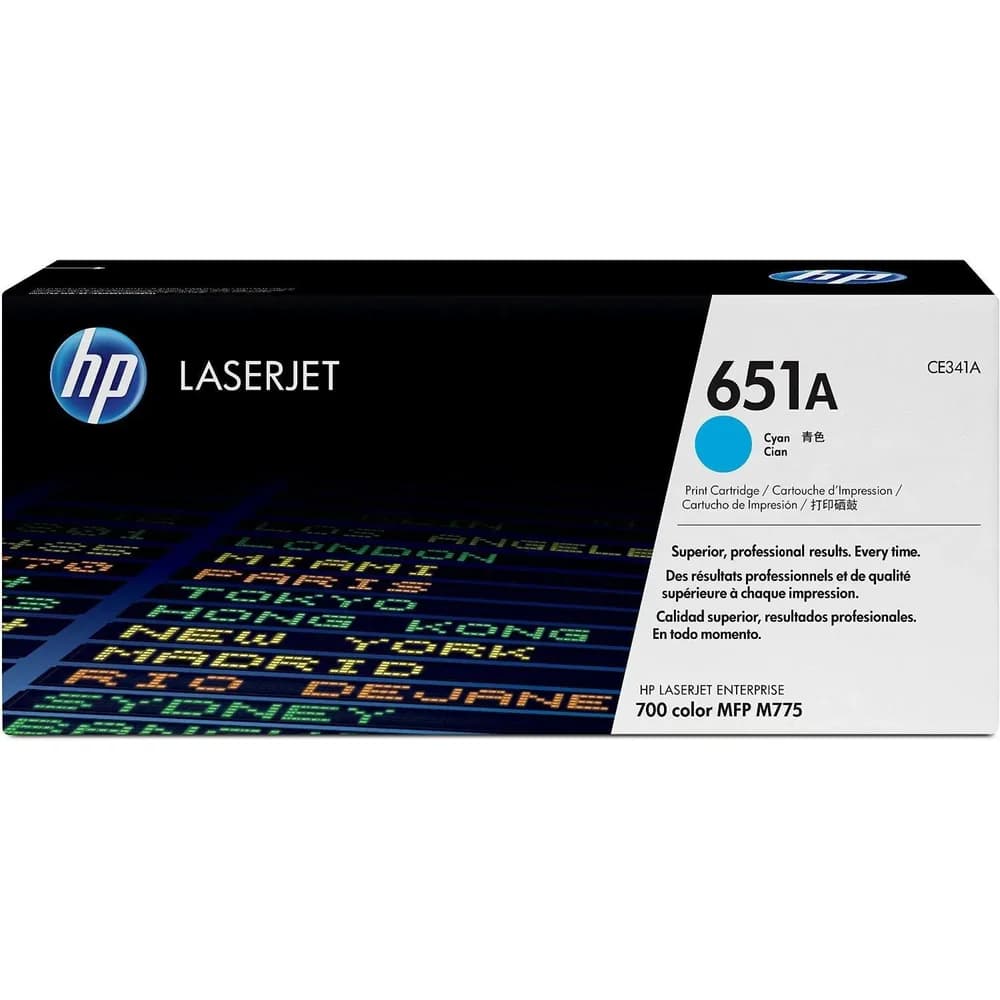 HP Toner 651A cyan