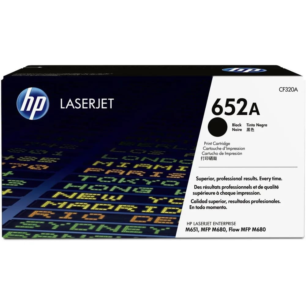 HP Toner 652A schwarz
