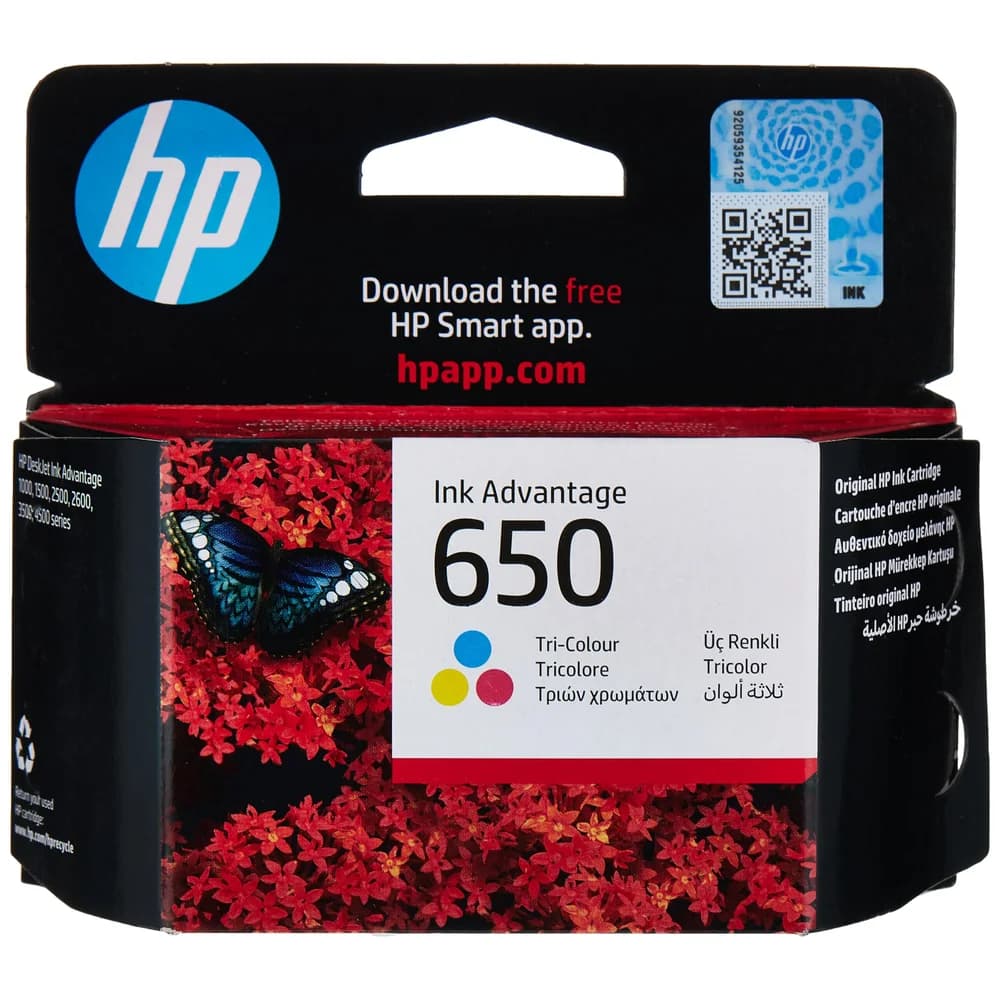 HP Tinte CZ102AE 650 CMY