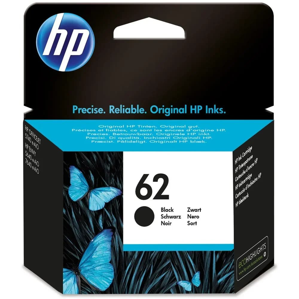 62 / C2P04AE Black Ink