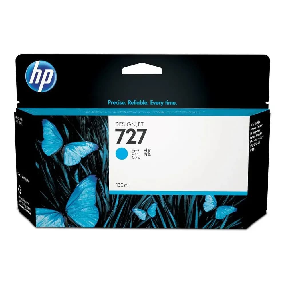 HP Tinte F9J76A 727 cyan