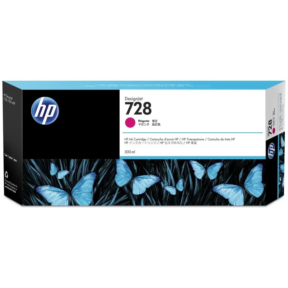 728 / F9K16A Magenta Ink
