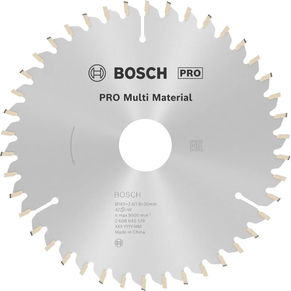RUNDSAVKLINGE 165X30MM T42 MULTI MAT