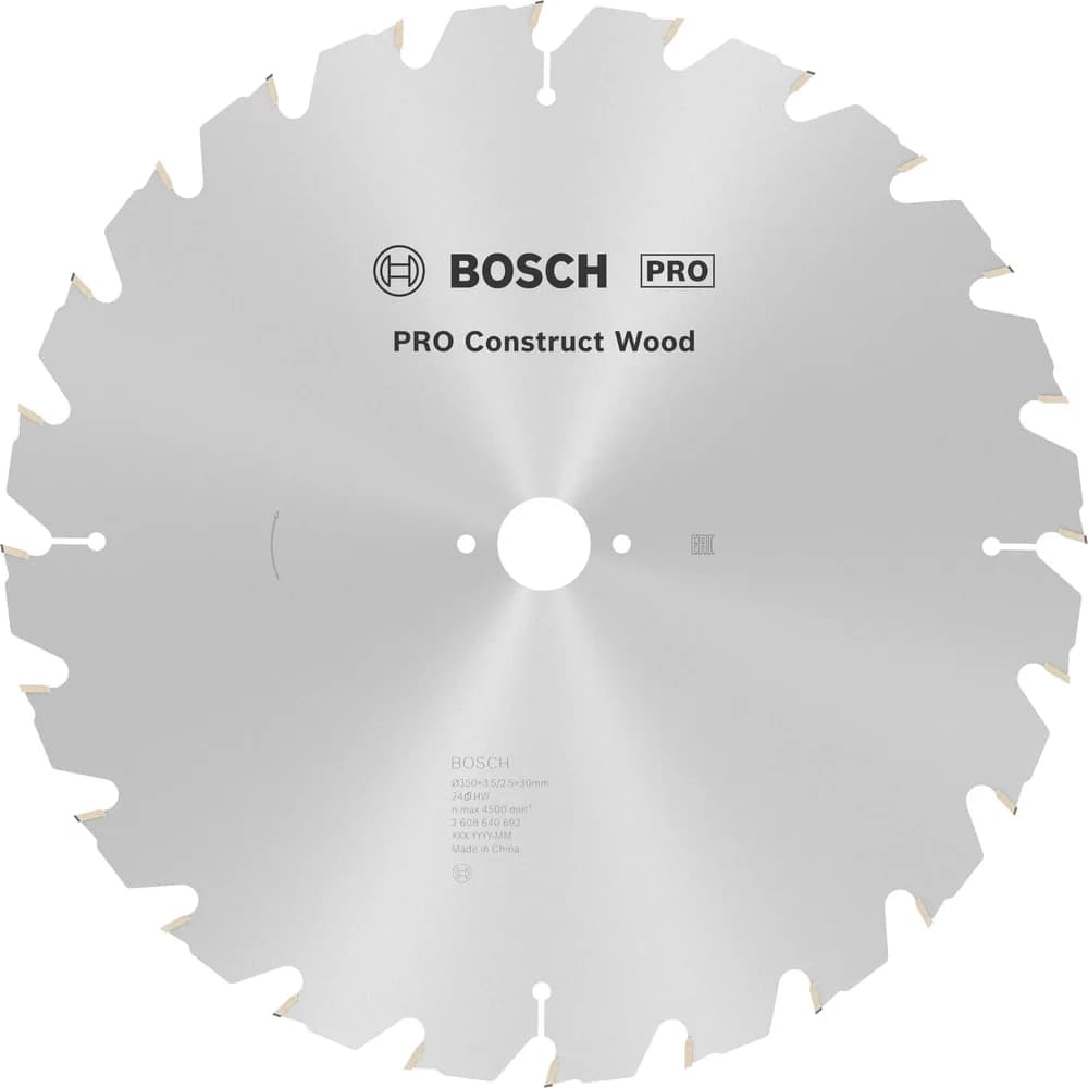 RUNDSAVKL CONST.WOOD350X3.5X30MM 24T