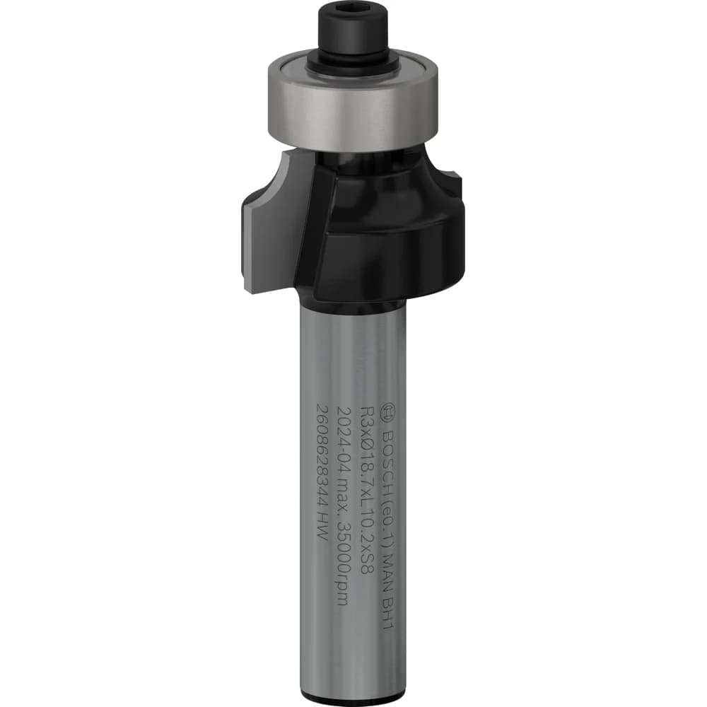 FRÆSER AFRUND M.LEJE HM 8MM Ø12.7 L11 mm