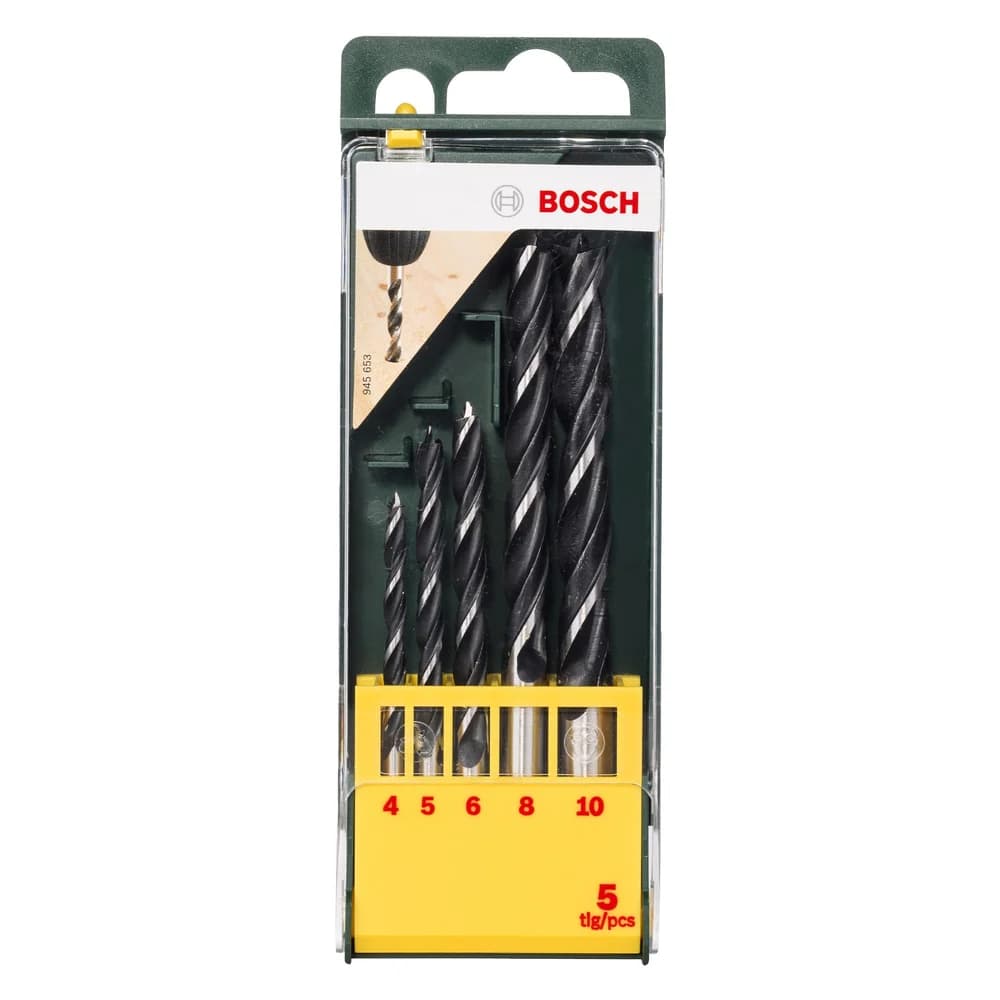 Wood Drill 5 Stk. Set