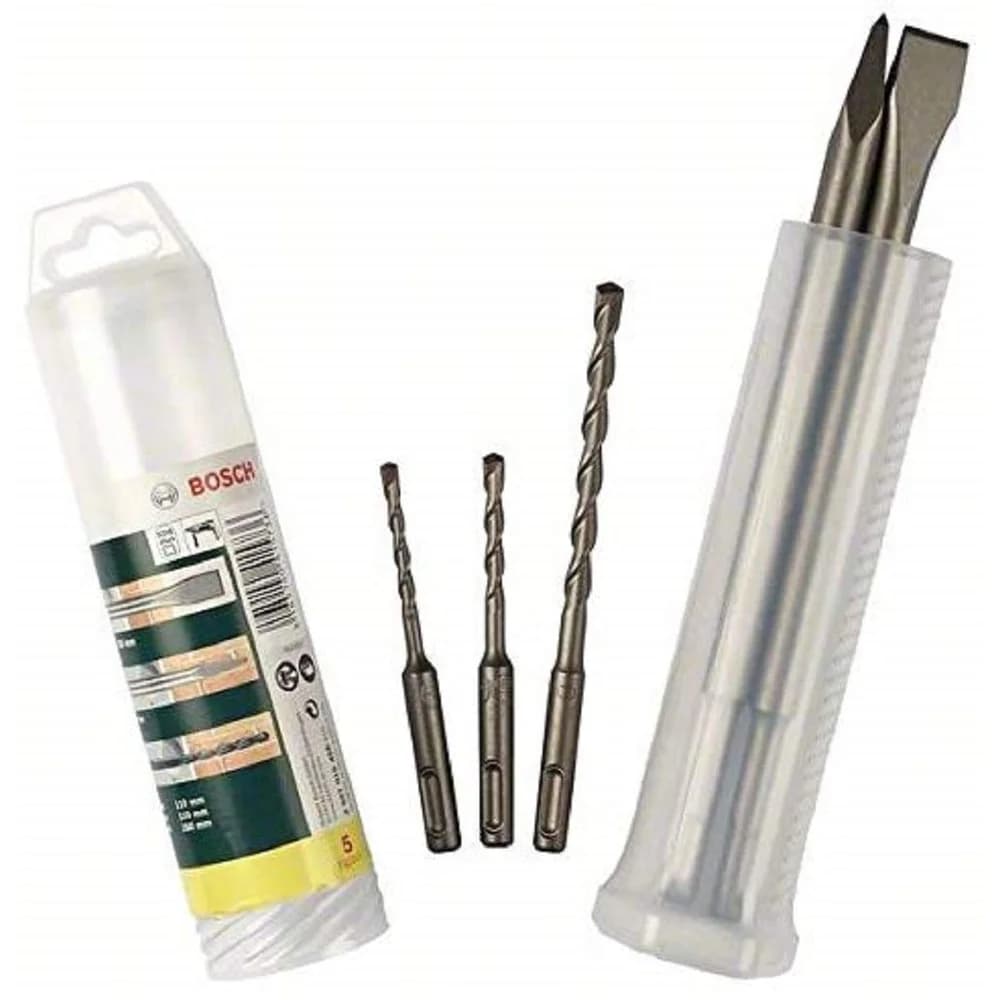 BOSCH Meißel- und Bohrer-Set 5-teilig
