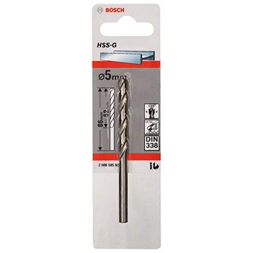 METALBOR HSS-G S 5x86MM
