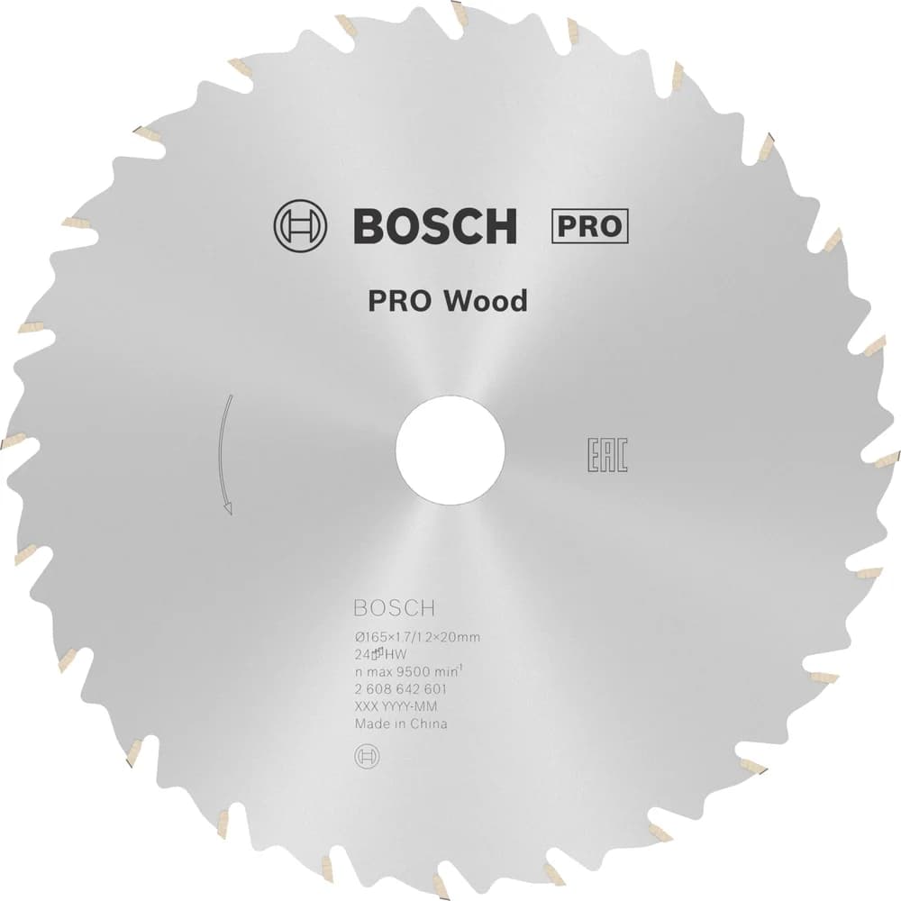 RUNDSAVKL Ø165X1.7X20 24T SPEEDLINE