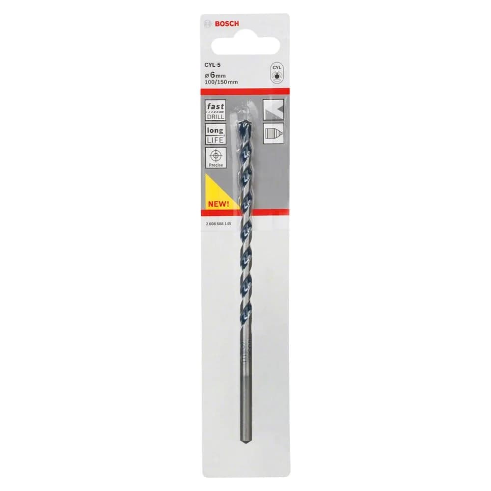 BOSCH Betonbohrer CYL-5 Ø 6,0 mm grau