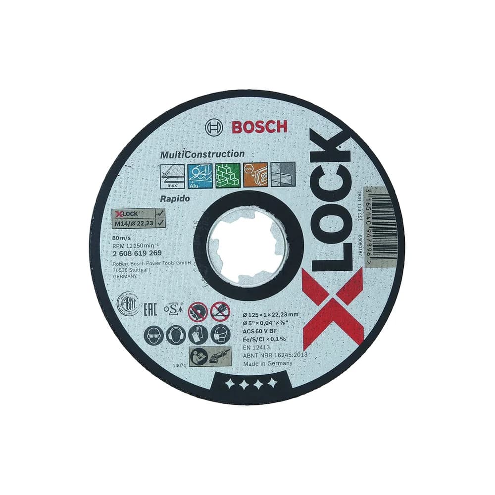 SKÆRESKIVE XL MULTICONSTR 125X1.0X22.2MM
