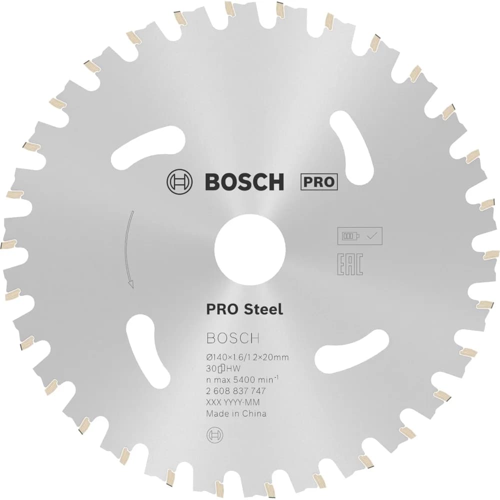Standard for Steel circular saw blade