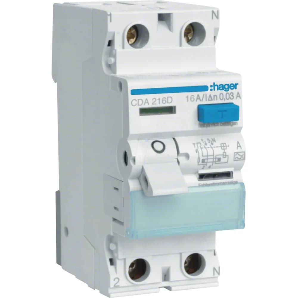 Hager FI-Schutzschalter CDA216D