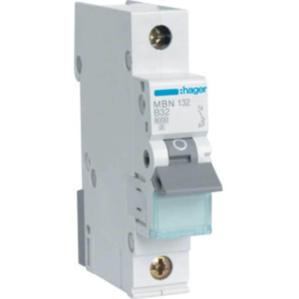 Hager LS-Schalter 1P 6kA B-32A 1M