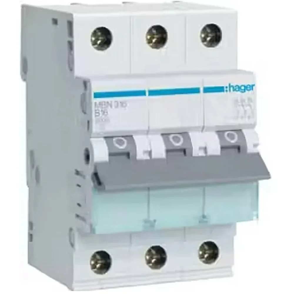 Hager MBN316 B16 Einbauautomat 3p