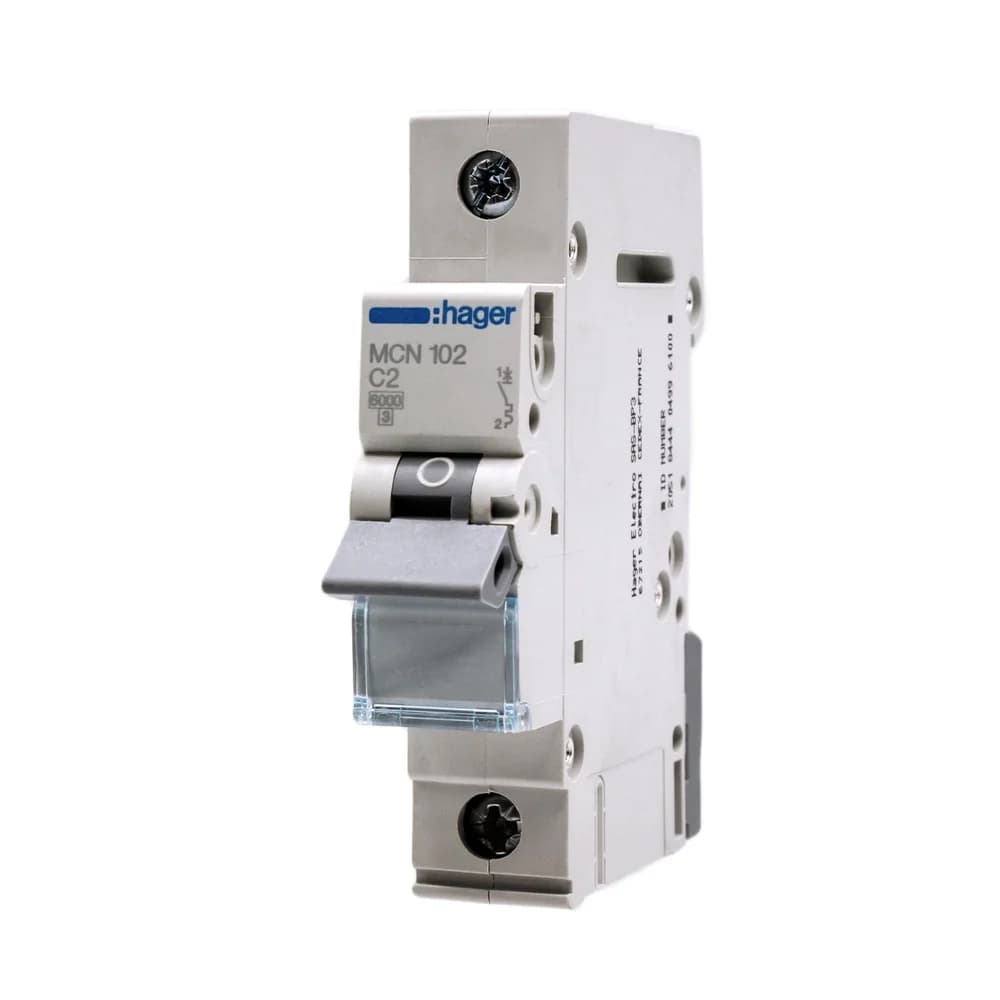 Hager Leitungsschutzschalter MCN102