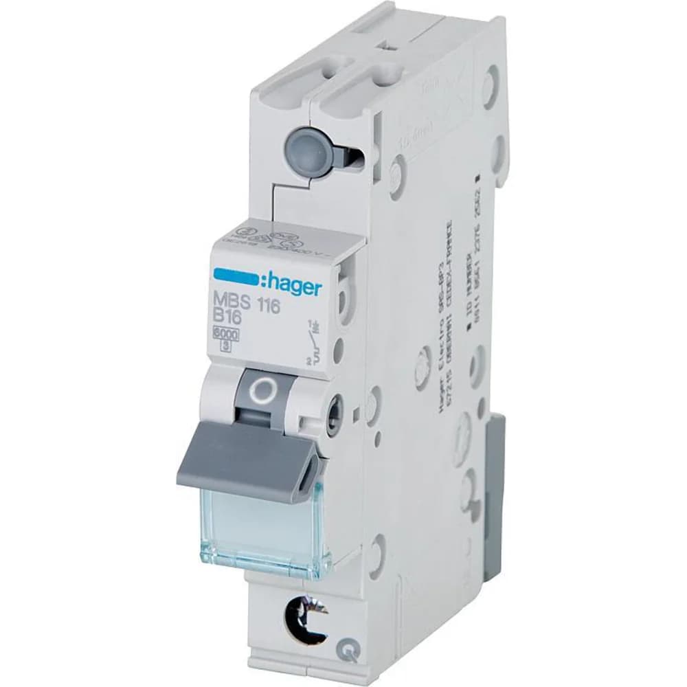 Hager Leitungsschutzschalter MCS125